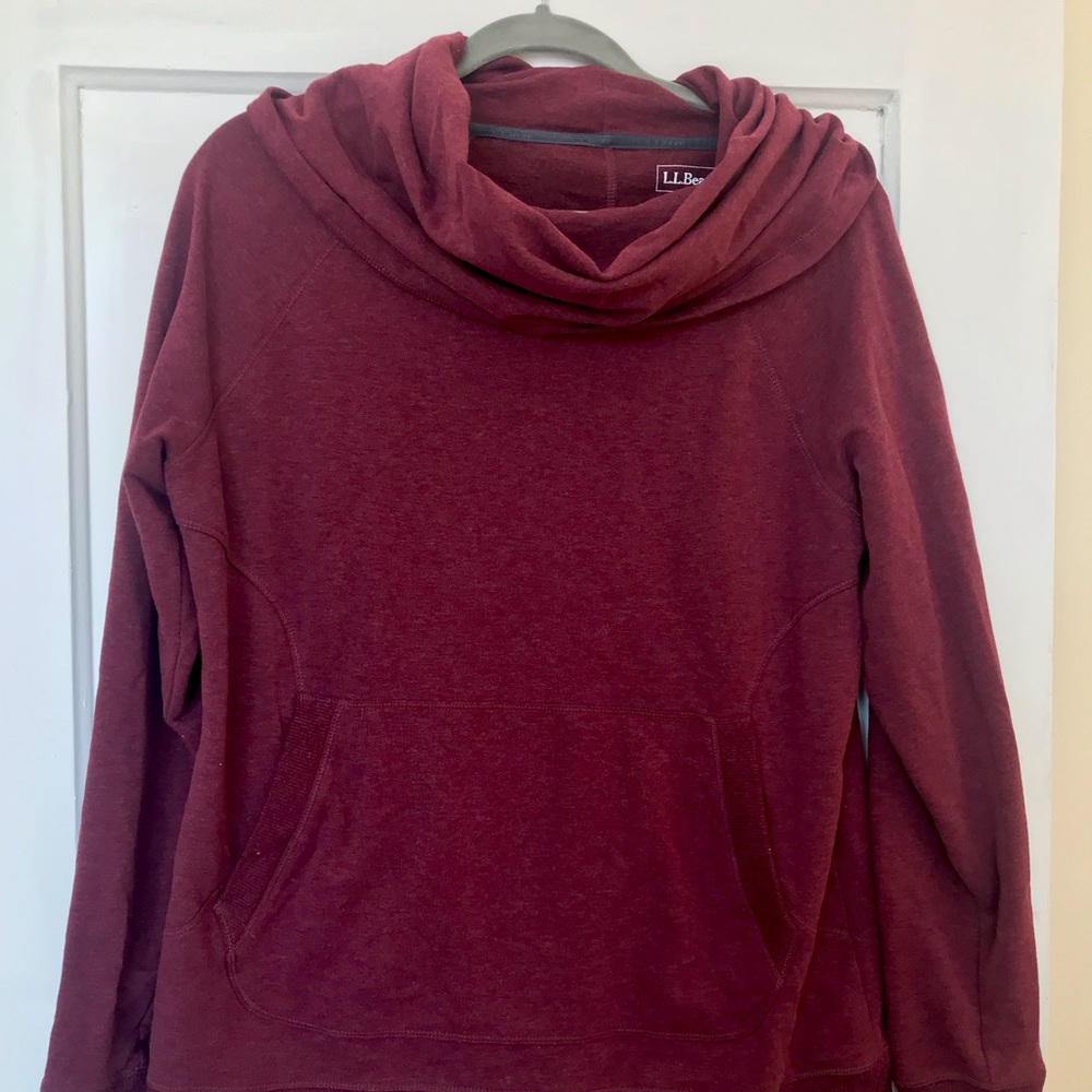 LL Bean cowl neck sweatshirt